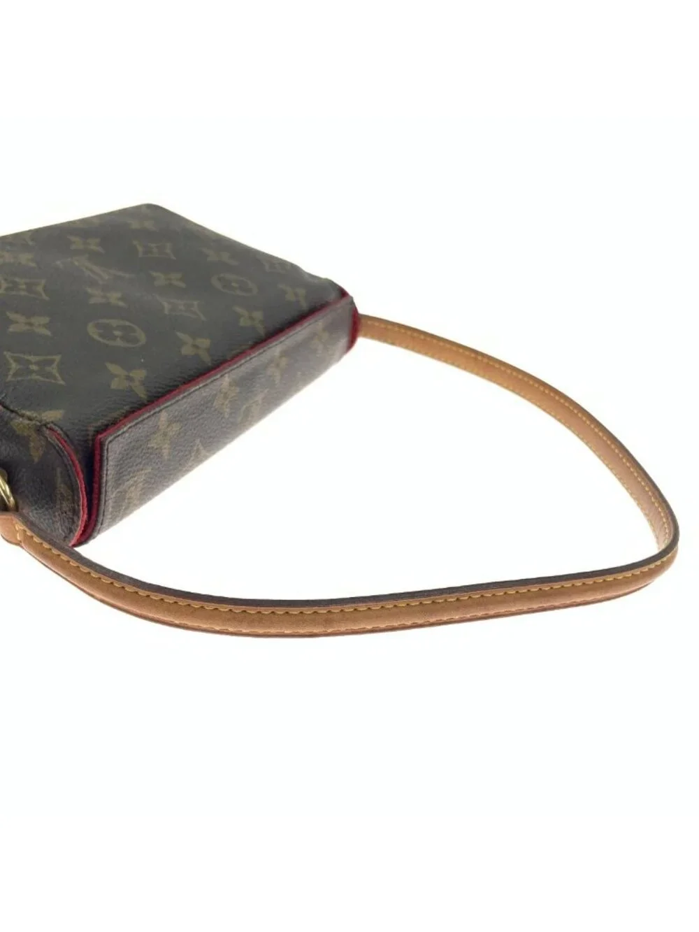 Louis Vuitton Monogram Recital Handbag Brown